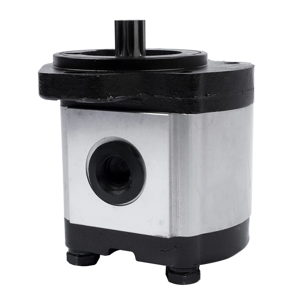 Hydraulic Gear Pump 2-9 GPM 9 Tooth Spline Shaft 3600 PSI for