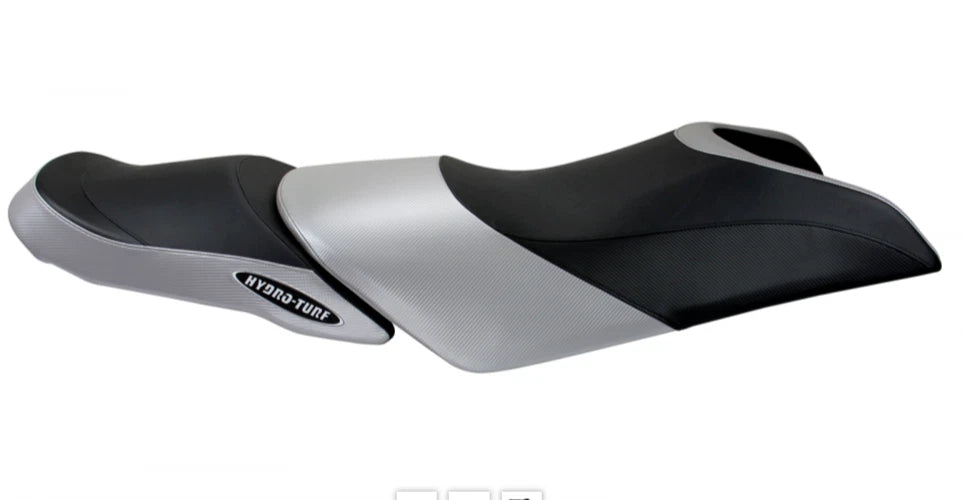 Hydro-Turf Seat Cover for Yamaha VX Deluxe/VX VXS (2015–2020) Black/Silver