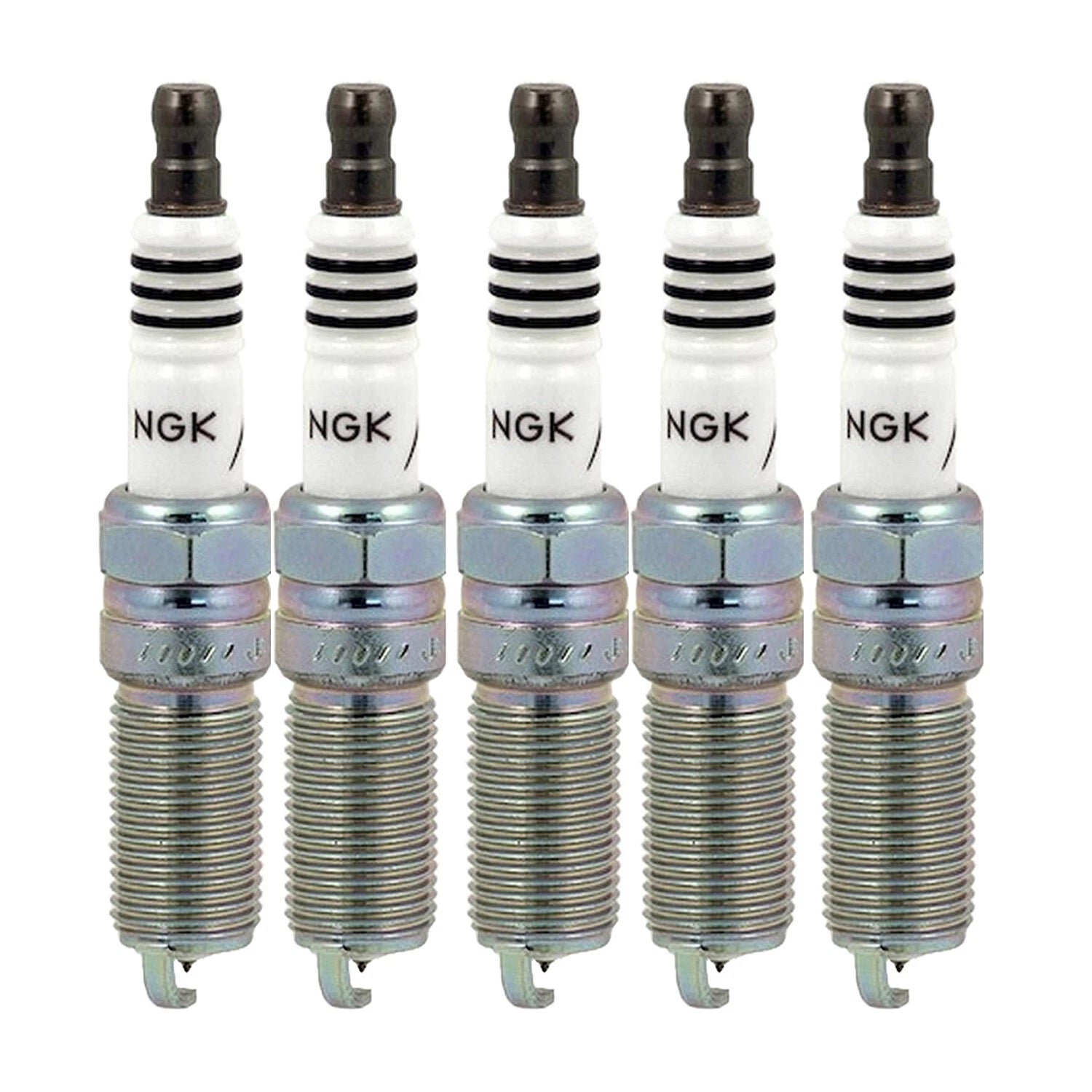 Set of 5 NGK Iridium IX Spark Plugs 4344 for Colorado Canyon H3 i-370