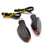 2X Mini LED Turn Signals for Universal Motorcycle (All Years)