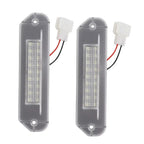 White LED License Plate Lights for Honda Accord (1990-1993)