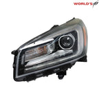Headlight for GMC Acadia (2013–2016) LED Tube Black Left Side