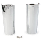 2" Smooth Fork Tube Slider Covers for Harley Electra Tri Glide FLHX (2014–2023)