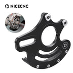 Rear Brake Caliper Disc Rotor Guard for Yamaha YFZ450R (2009–2023) #5TG-25721-30-00 Black