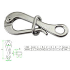 100mm Pelican Hook for Quick Release Marine Stainless Steel
