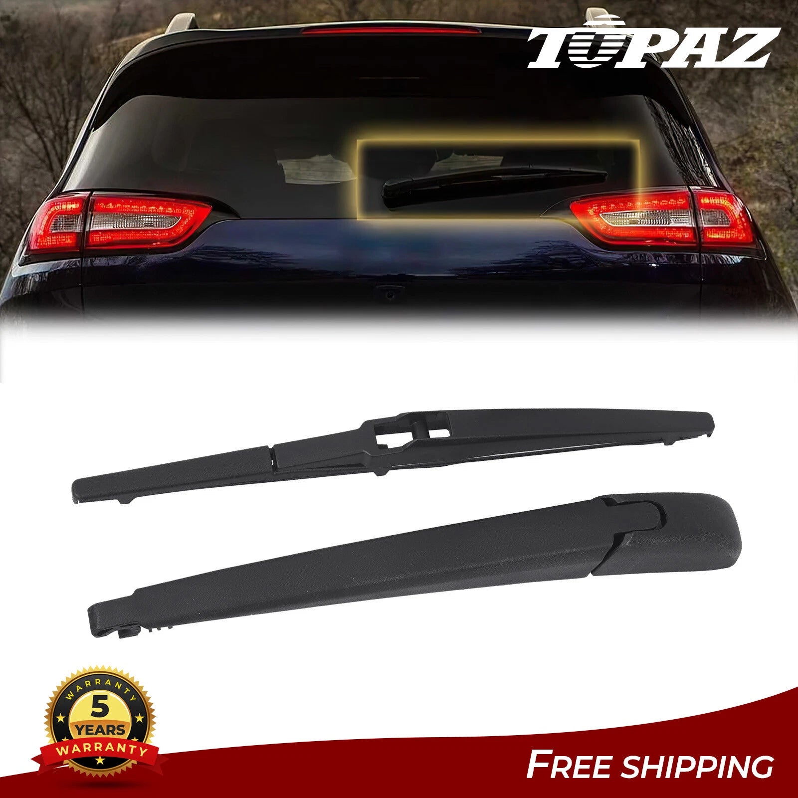 Rear Wiper Arm & Blade for Jeep Grand Cherokee (2014–2022)