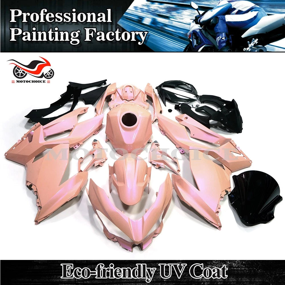 Fairing Kit + Tank for Kawasaki Ninja 400 (2018–2023) - Purple Pink