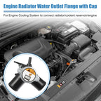 Engine Radiator Coolant Filler Neck for Hyundai Accent (2000–2015) 25329-1R200/25330-1R0