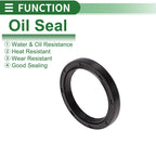 Set of 5 Oil Seals NBR Rubber 50x65x8mm for Automotive Applications