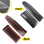 Carbon Fiber Armrest Box Cover Trim for Mercedes GLK X204 (2009–2015)