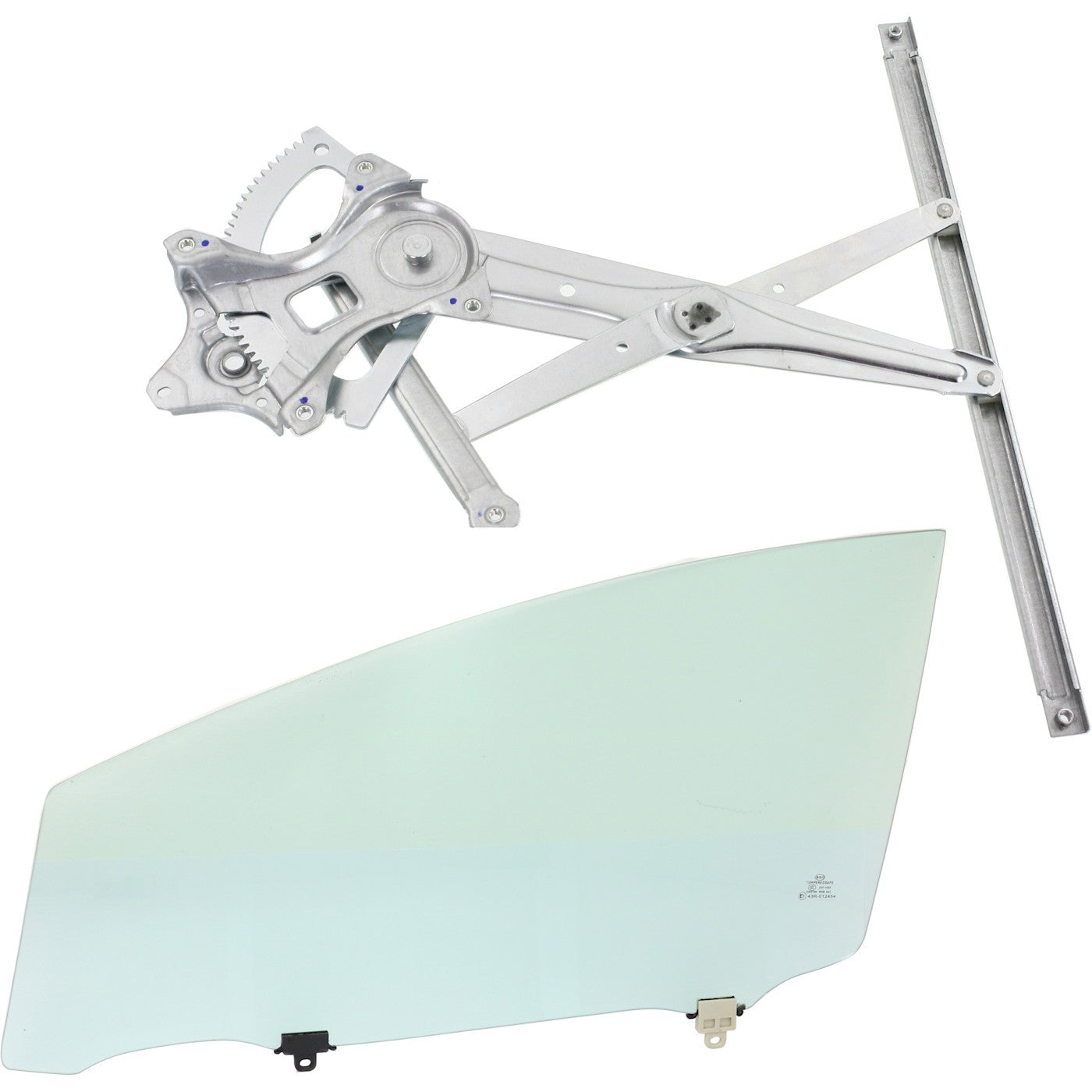 Front Driver Door Glass for Toyota Prius Plug-In (2012–2015)