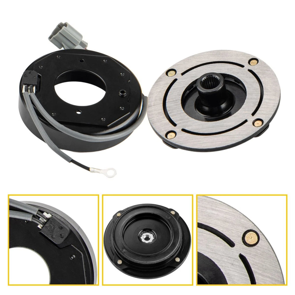 AC Compressor Clutch Kit for Honda Accord 2003–2007 3.0L (Pulley Bearing)