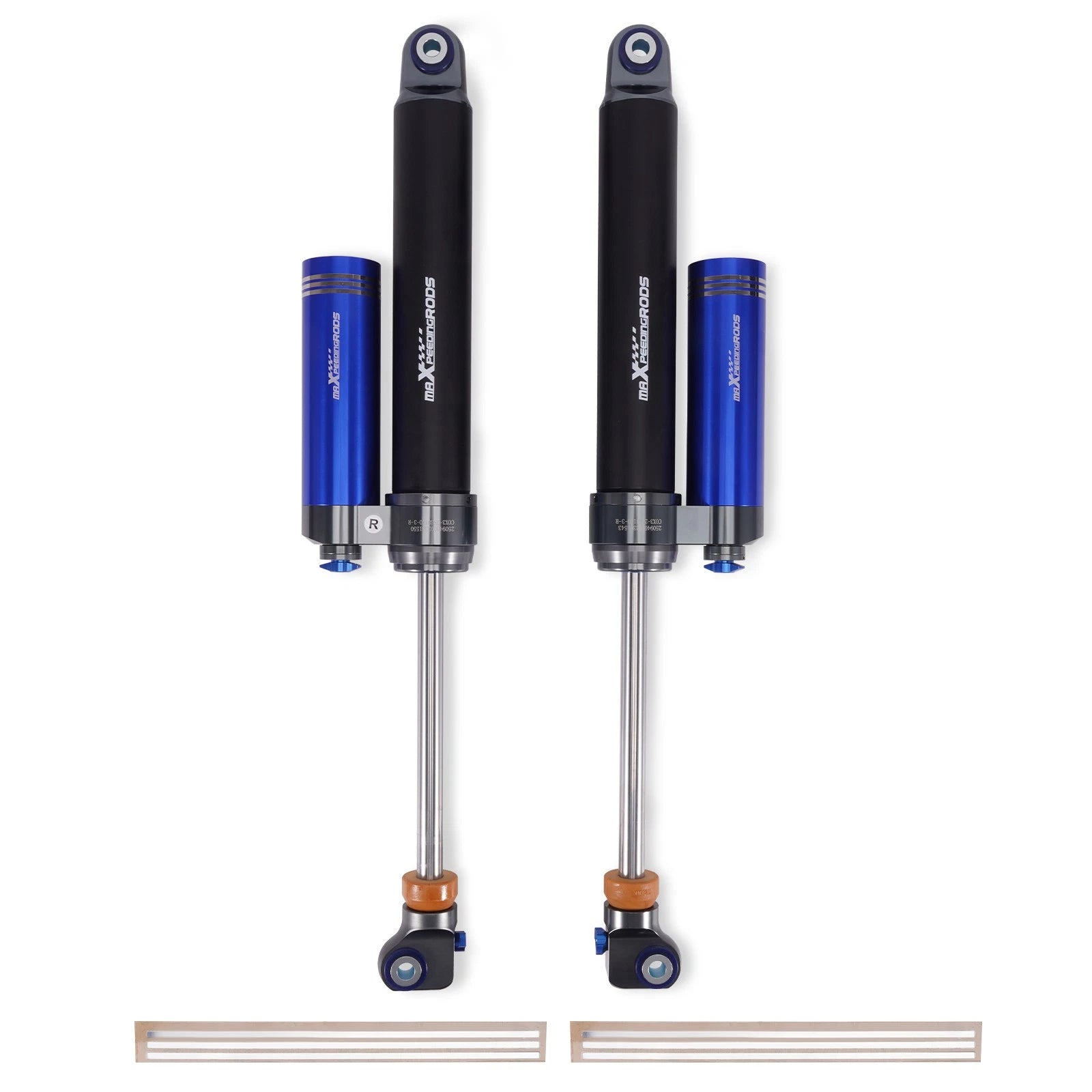 2X Rear Reservoir Shock 4-6" 10 Way Damper for Silverado Sierra 2500 3500 (1999–2019)