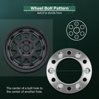 Set of 4 Wheel Spacers 6x5.5 1.5" 14x1.5 for Silverado Sierra 1500 Escalade (2007–2023)