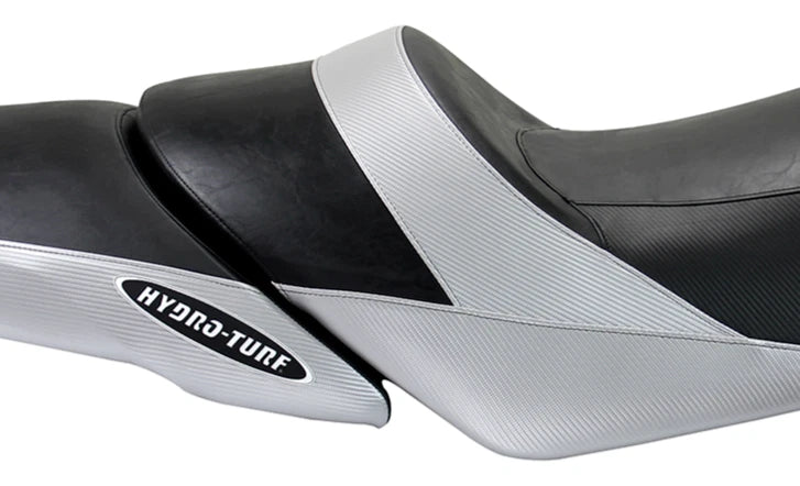 Hydro-Turf Seat Cover for Yamaha VXR GP1800 (2015–2020) Black Silver CF