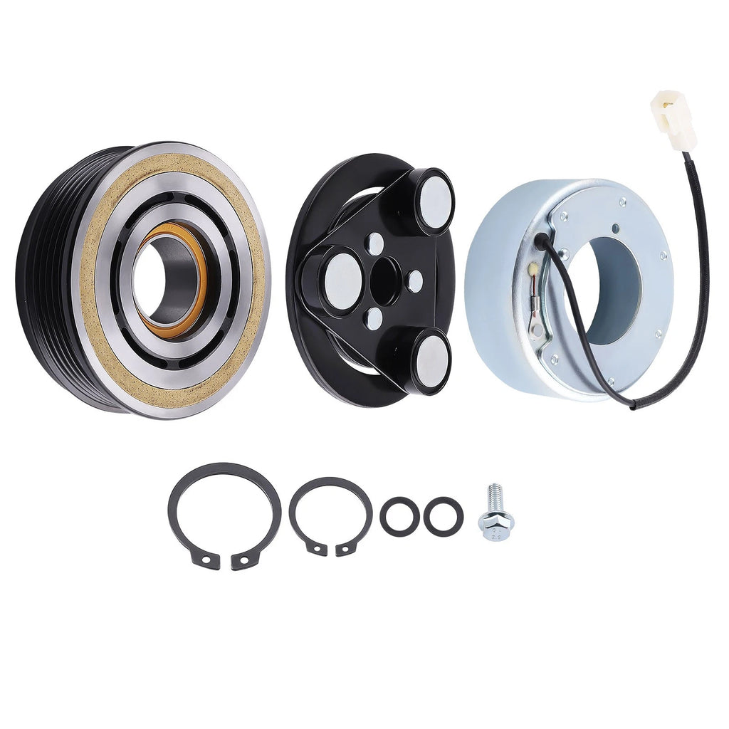 AC Compressor Clutch Kit Plate Bearing Coil Pulley for Mazda 3 (2004–2009)