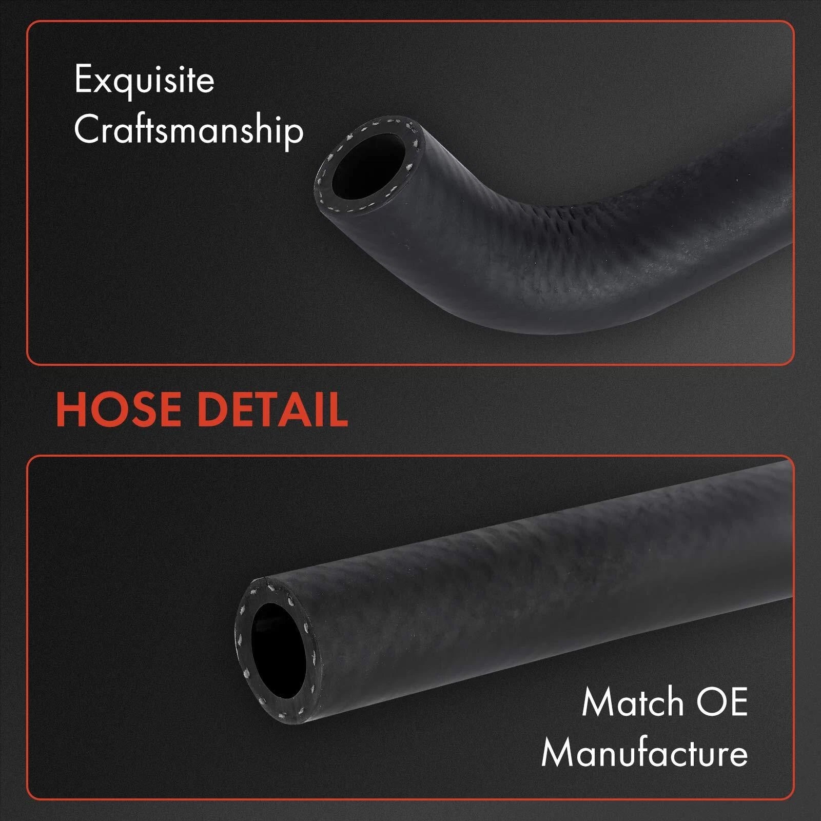 2X Power Steering Pressure & Reservoir Line Hose for BMW 323i (1998–2000)