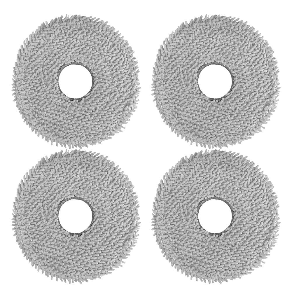 Set of 4 Washable Mop Cloths for DJI ROMO Vacuum Models