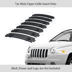 Stainless Black Billet Grille Insert for Jeep Compass (2006-2010)