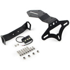 Black Steel Fender Eliminator License Plate Holder for KAWASAKI ZX-10R (16-20)