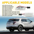 2X 18SMD LED License Plate Light for Ford Explorer Escape Fusion Expedition