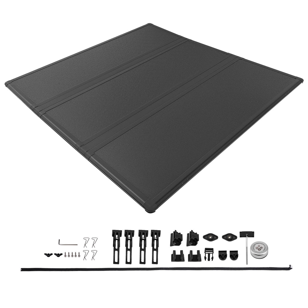 3-Fold Hard Truck Bed Cover for Dodge Ram 1500 2500 3500 (2003–2026)