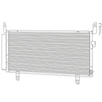A/C Condenser Replacement Repair Part for 2014-2018 Subaru Forester