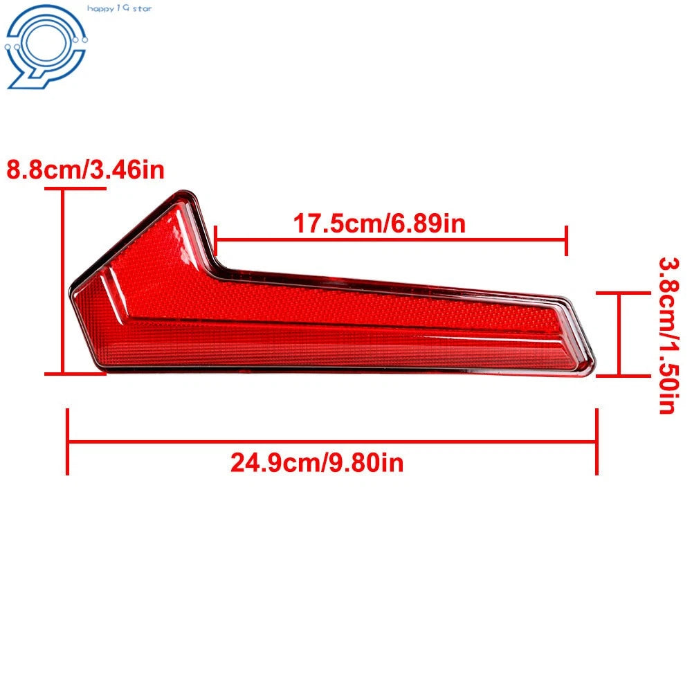 Set of 2 Tail Lights for Polaris RZR 1000 XP Turbo (2019–2022)