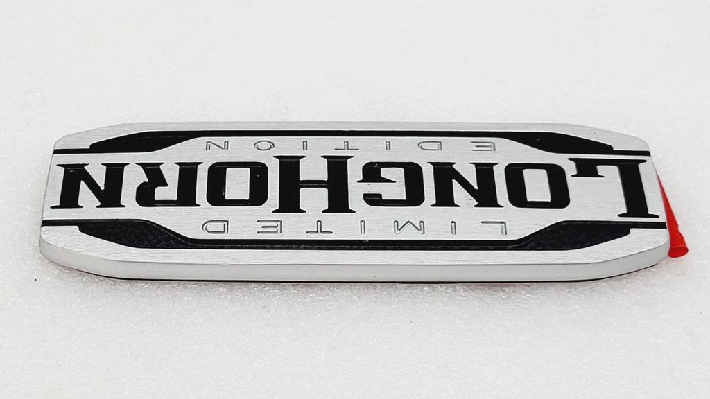 Longhorn Emblem Badge Nameplate for RAM 2500 3500 (2021–2025)