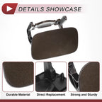 Front Left Washer Nozzle Cover Cap for Audi A4 (2013–2016) 8K0955453B Brown