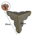 16Pcs Corner Protector for Jewelry Box, Desk, Cabinet Hardware