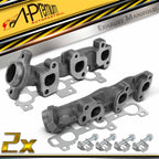 2X Exhaust Manifold with Gasket for Ram 1500 Dodge Dakota