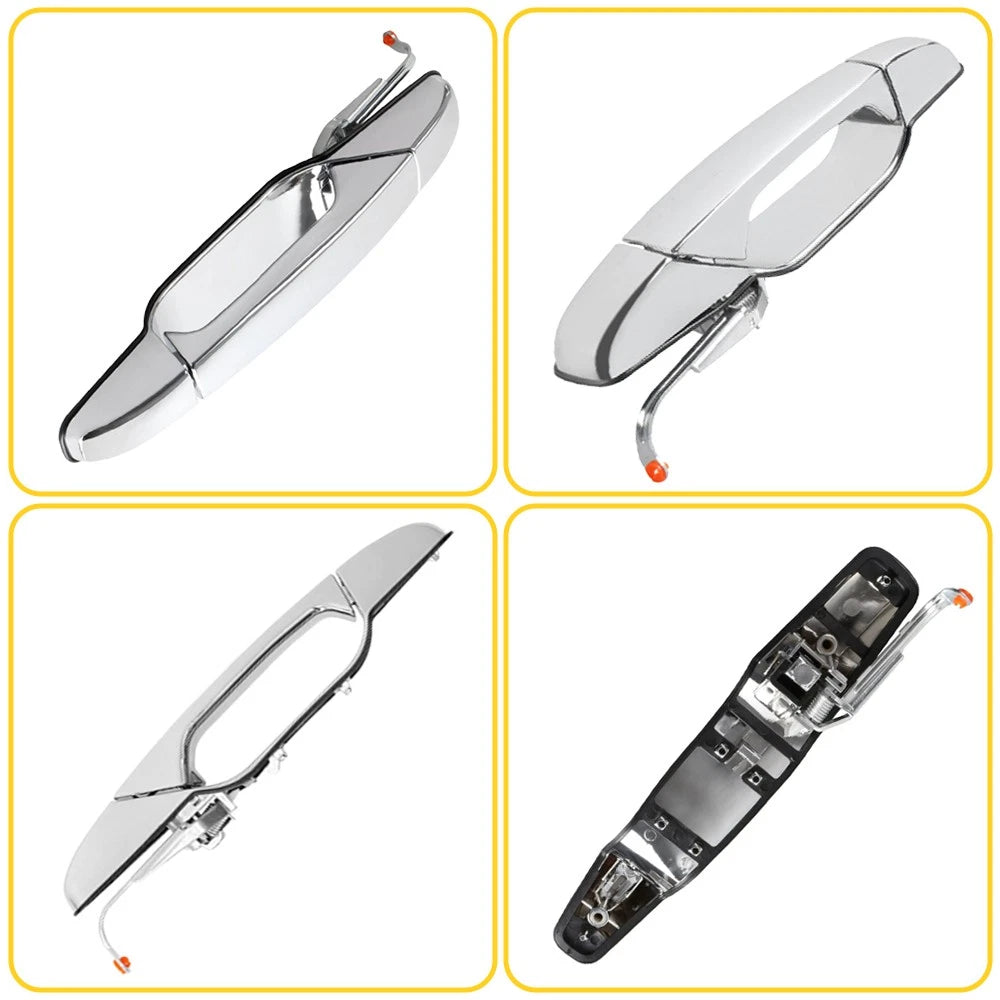 Rear Driver Left Door Handle for Chevrolet Silverado 1500 (2007–2013)