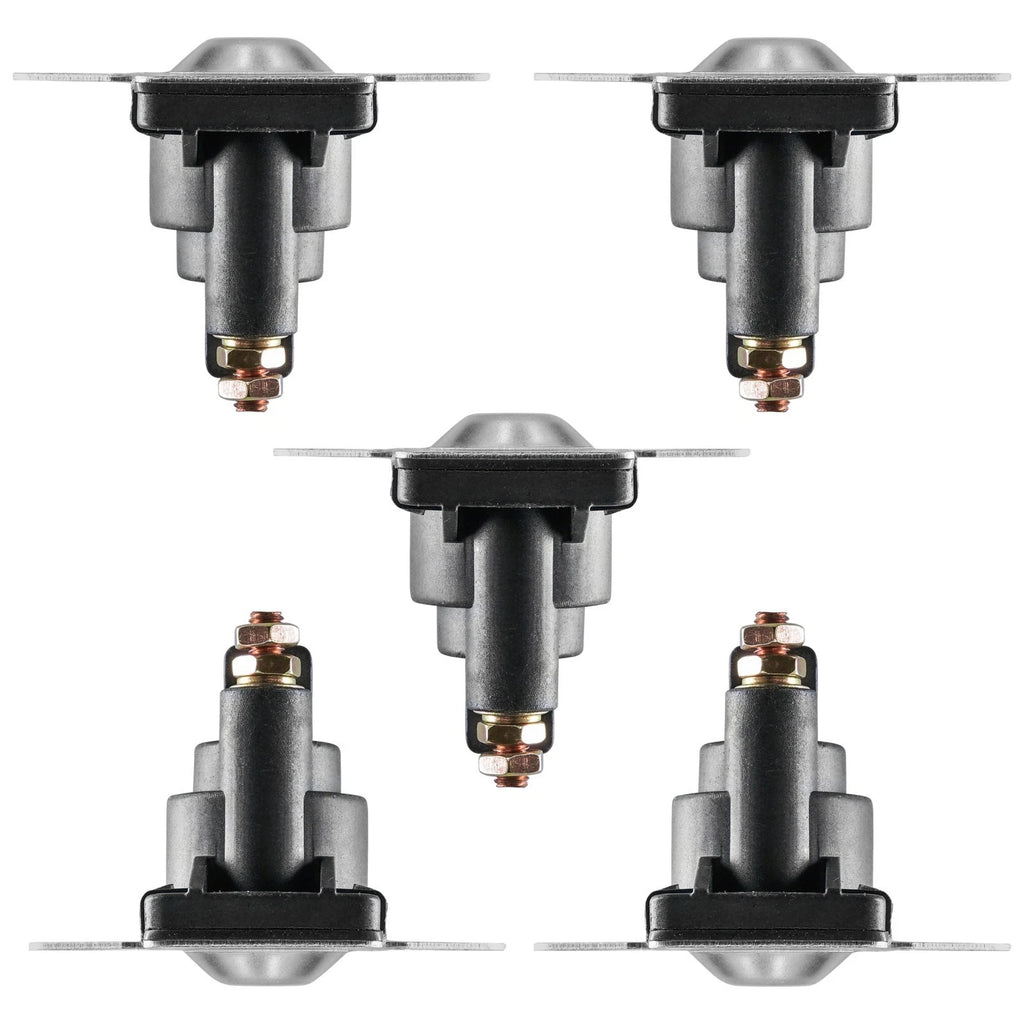 Set of 5 Starter Solenoid Relays for Mercury Marine 25HP 40HP (1989)