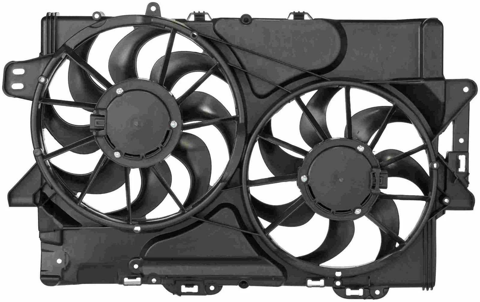 Dual Radiator and Condenser Fan Assembly for Chevrolet (2010–2015)