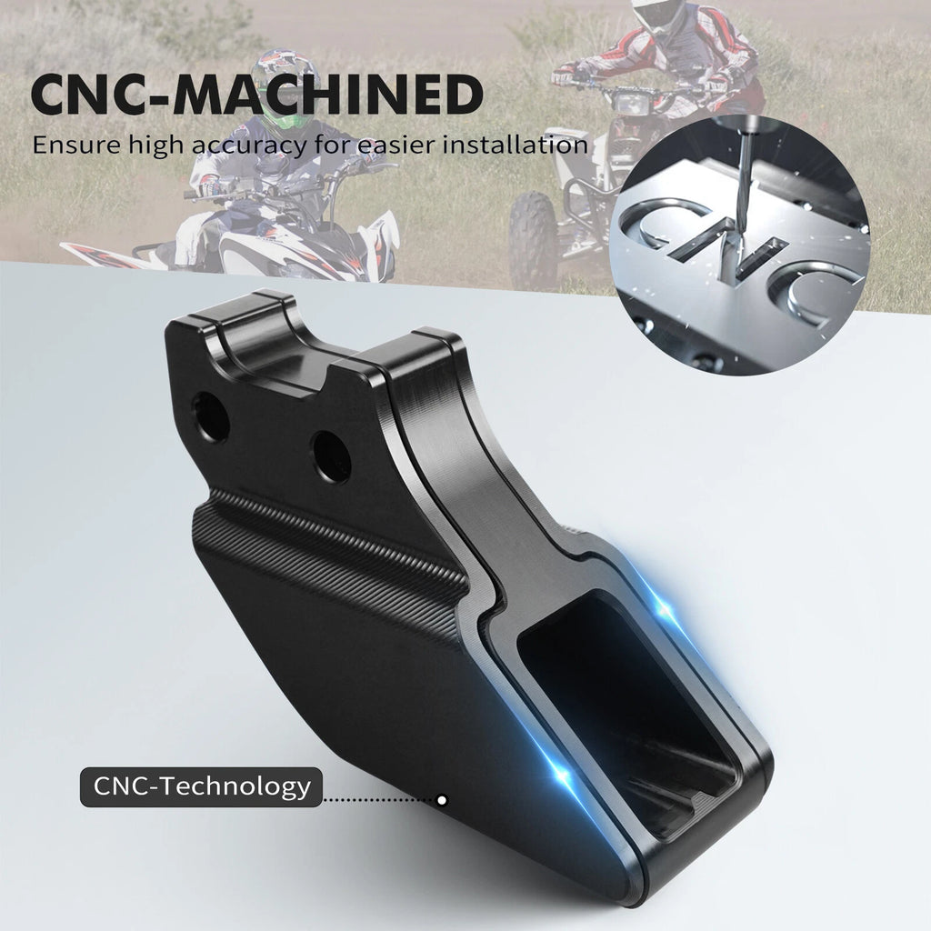 Chain Roller Support Guide for Yamaha Warrior 350 YFM350X (1997–2004) #38W-22199-00 Black