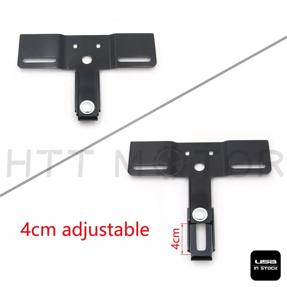 Tri-Bar LED Tail Light Bracket for Harley Softail FXST FXSTB FXSTC