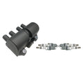 Set of 4 Hitachi Ignition Coils & NGK Iridium Spark Plugs for Aveo Aveo5 (2004–2011)