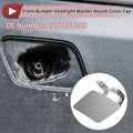 Front Left Washer Nozzle Cover Cap for Mercedes-Benz S350 (2012–2013) Silver Tone
