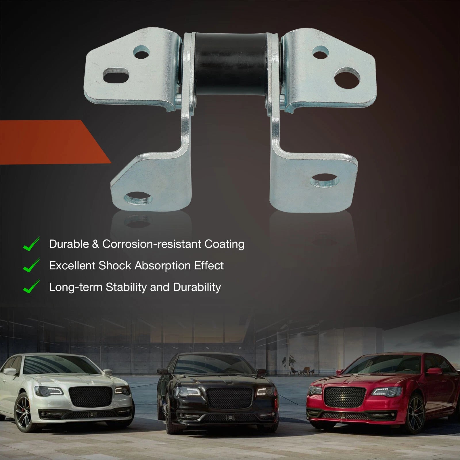 Set of 2 Lower Door Hinges for Jeep Grand Cherokee (2013-2024)
