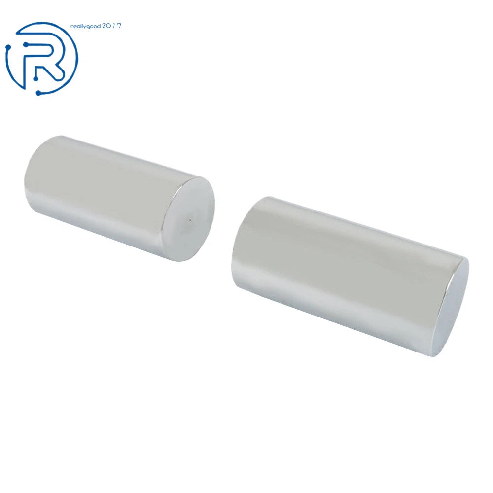 Set of 4 Lug Nut Covers for Truck (33mm Screw-On Flat Top)