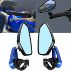 CNC 7/8" Bar End Rearview Mirror for Honda GROM MSX 125 Yamaha (2013–2023)