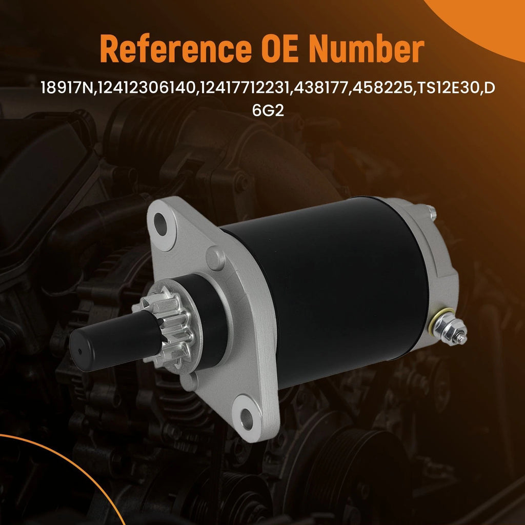 Starter Motor for OHV14 OHV15 OHV16 Engine 12V 36264 36795 10 Teeth