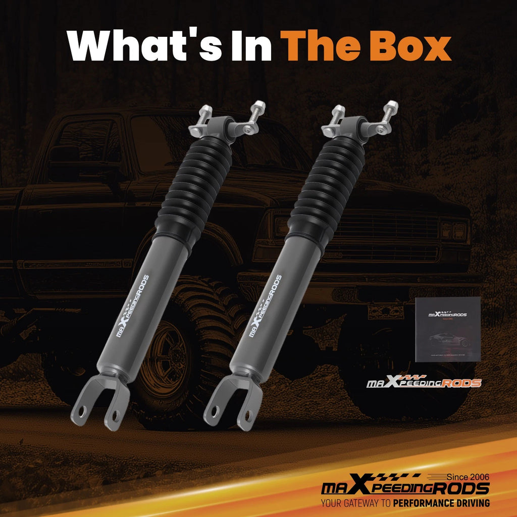 Front Shock Pair for GMC Sierra 2500HD 3500HD (2011–2019) Lift 3.5-4.5"