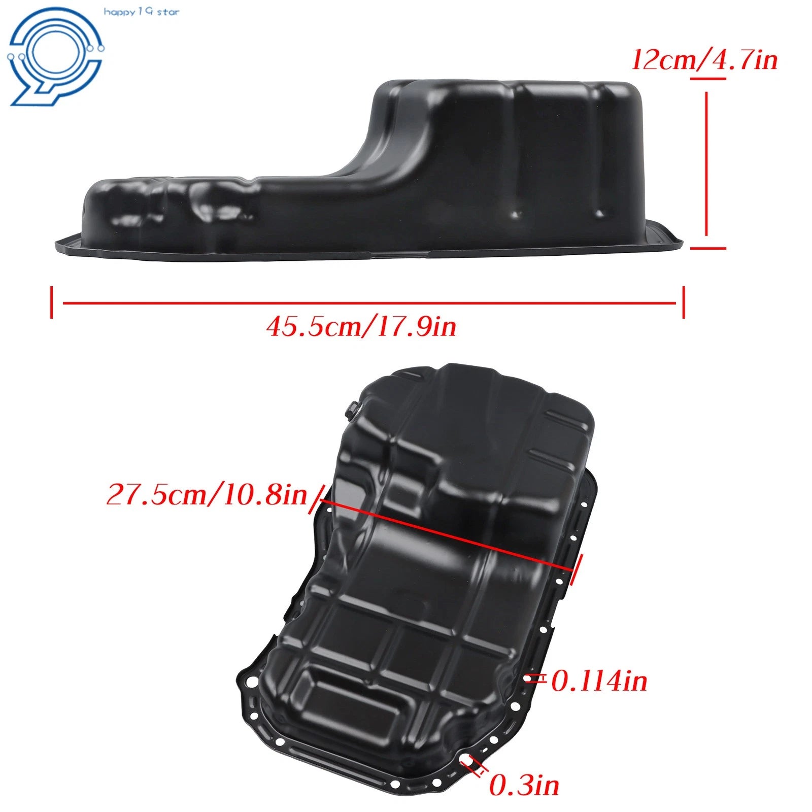 Oil Pan for Mitsubishi Galant (2006–2012) L4 2.4L Sedan