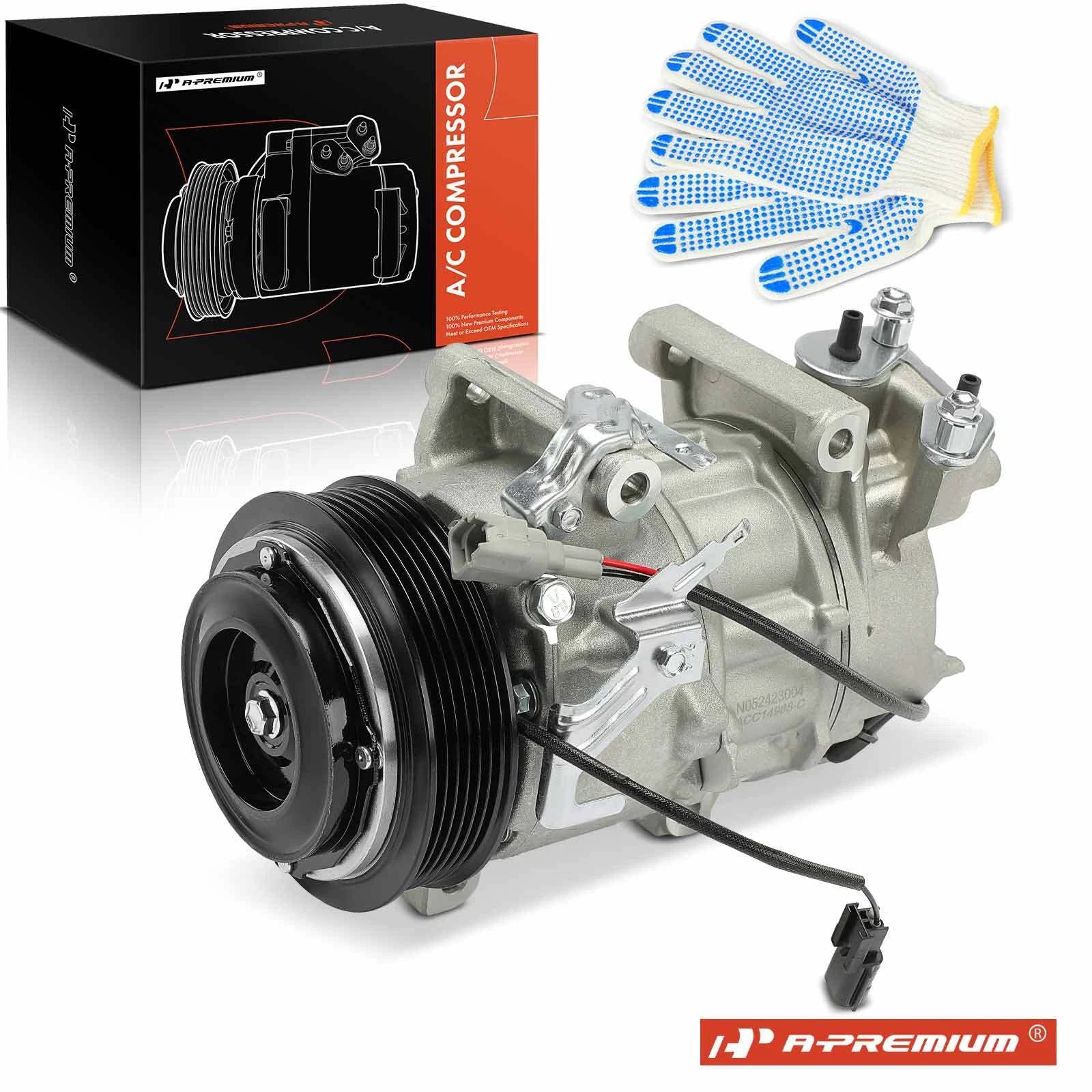 A/C Compressor with Clutch for Nissan Altima (2007–2018) Rogue 2.5L