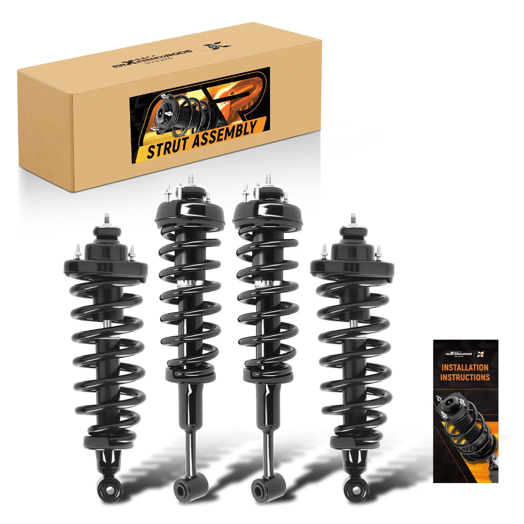 Set of 4 Rear Front Struts Assembly for Ford Explorer Mercury Mountaineer (2006-2010)