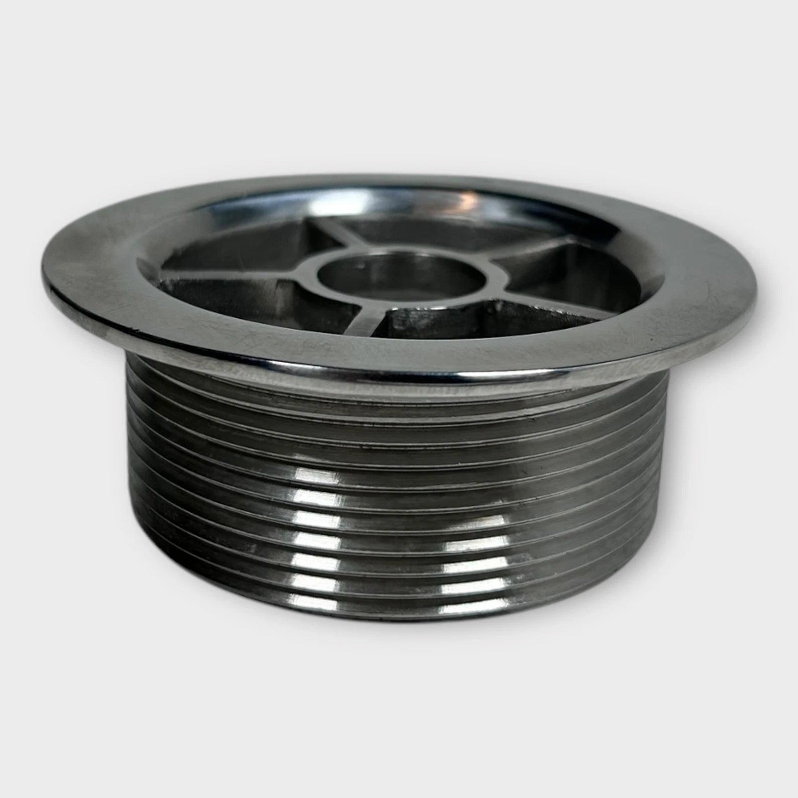 Stainless Steel Boat Drain Grate for ProLine Marine (2 1/4'' x 3'' Flange)
