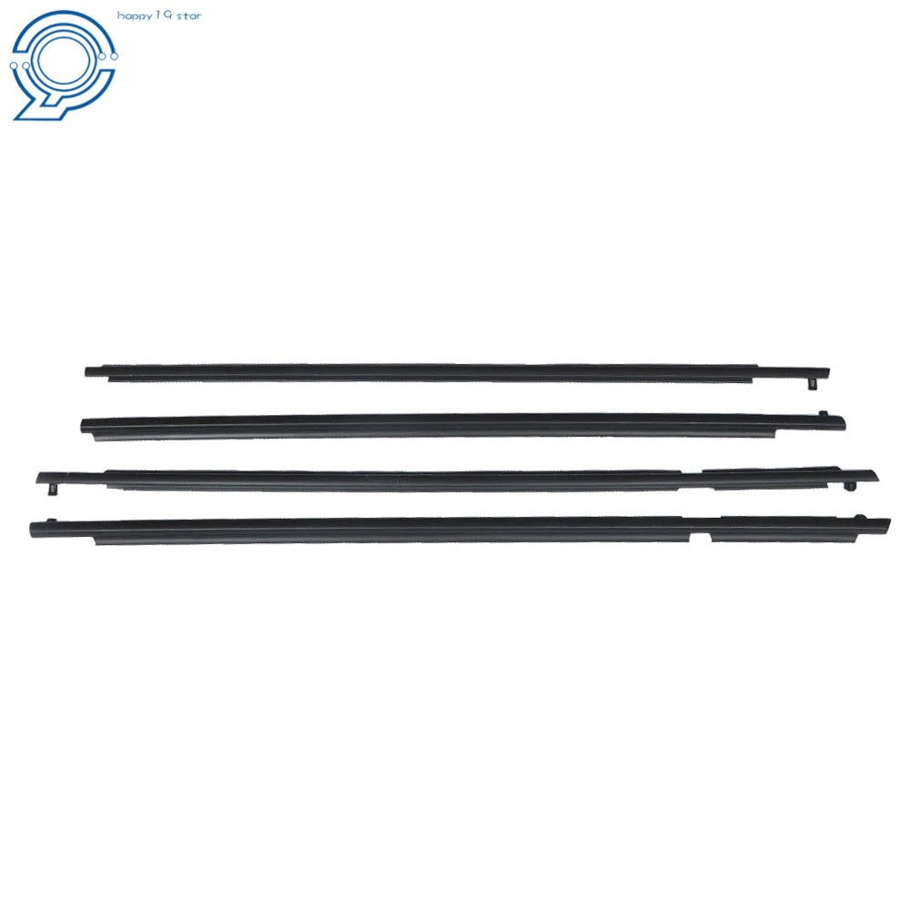 Set of 4 Window Weatherstrip Sweep Belts for Toyota RAV4 (2006–2008)