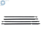 Set of 4 Window Weatherstrip Sweep Belts for Toyota RAV4 (2006–2008)